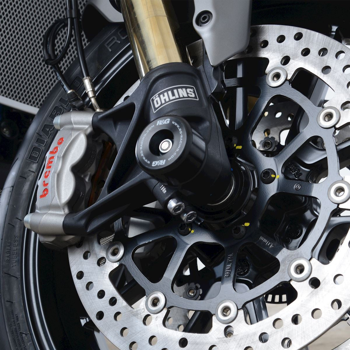 protezioni perno forcella anteriore, Ducati Diavel 1260(S) '19-'20