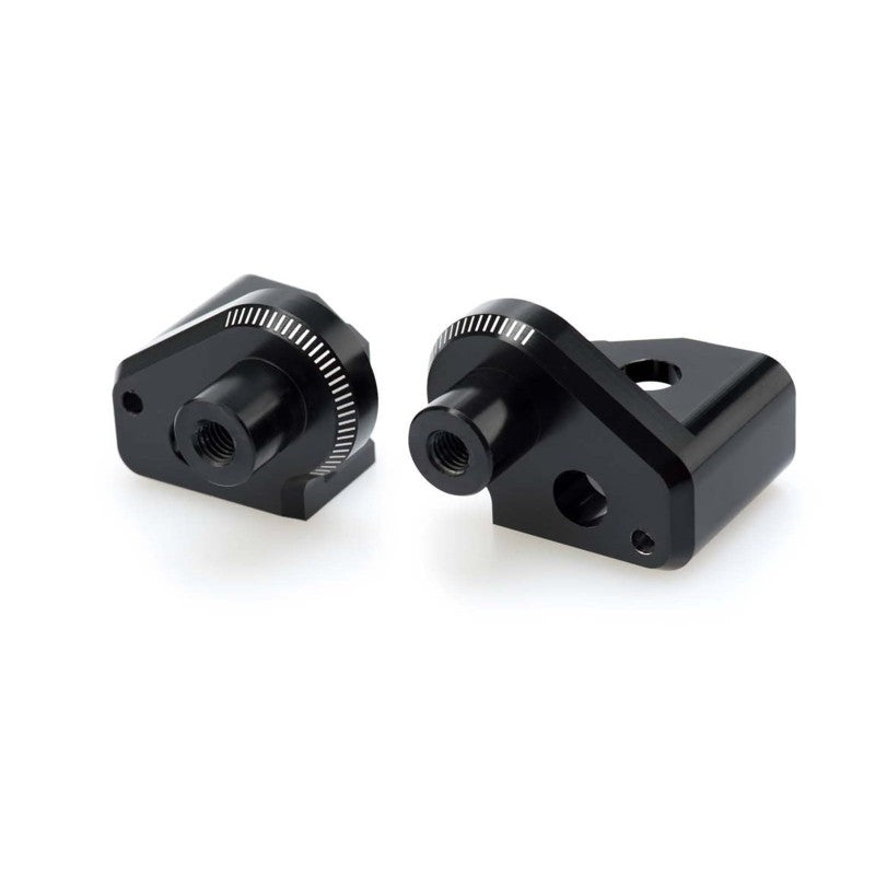 PUIG ADATTATORI POGG. FISSI CONDUCENTE YAMAHA XT660Z TENERE 08-16 NERO