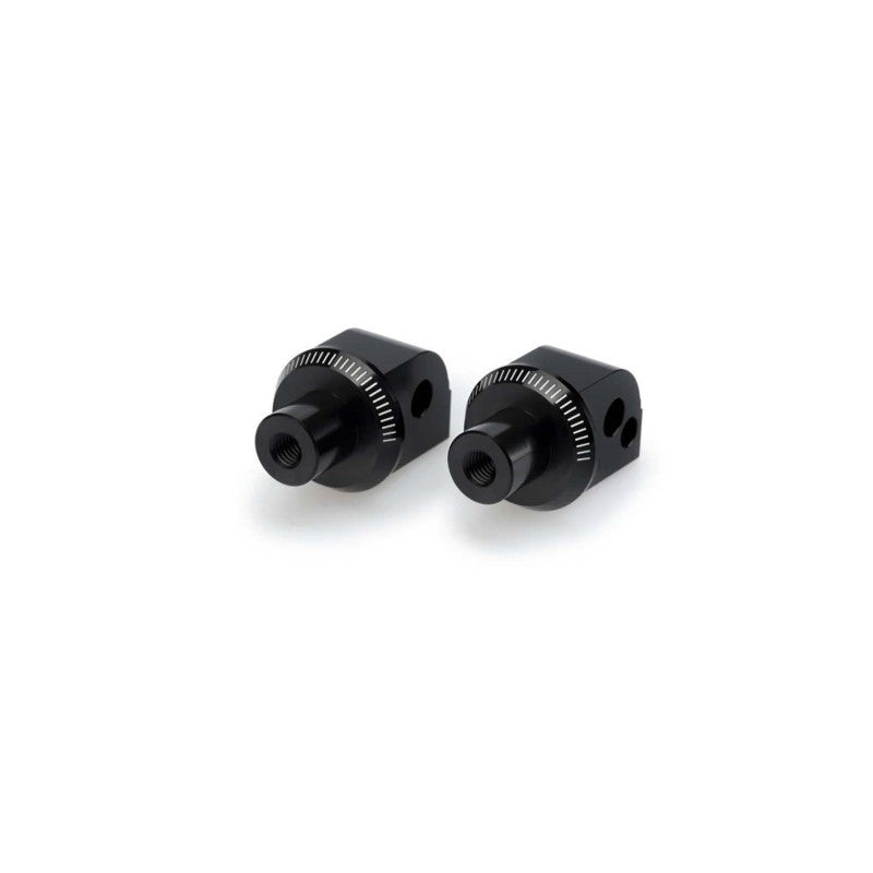 PUIG ADATTATORI POGG. FISSI PASSEGGERO BMW S1000 RR 19-24 NERO