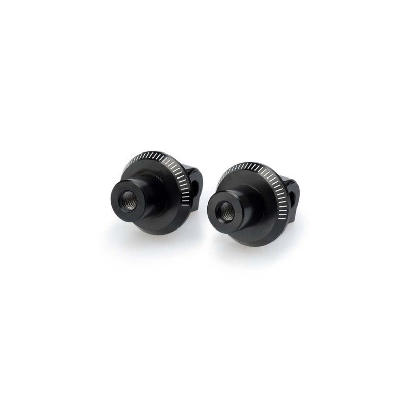 PUIG ADATTATORI POGG. FISSI PASSEGGERO SUZUKI GSX-R1000/R 17-21 NERO