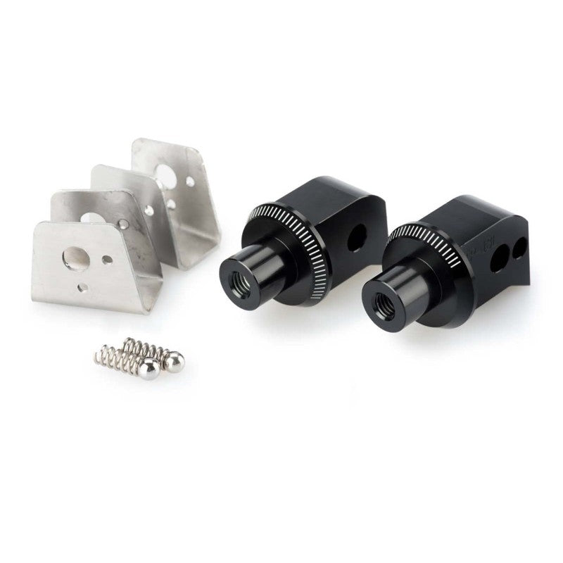 PUIG ADATTATORI POGG. FISSI PASSEGGERO TRIUMPH TIGER 1200 EXPLORER/XC 12-15 NERO