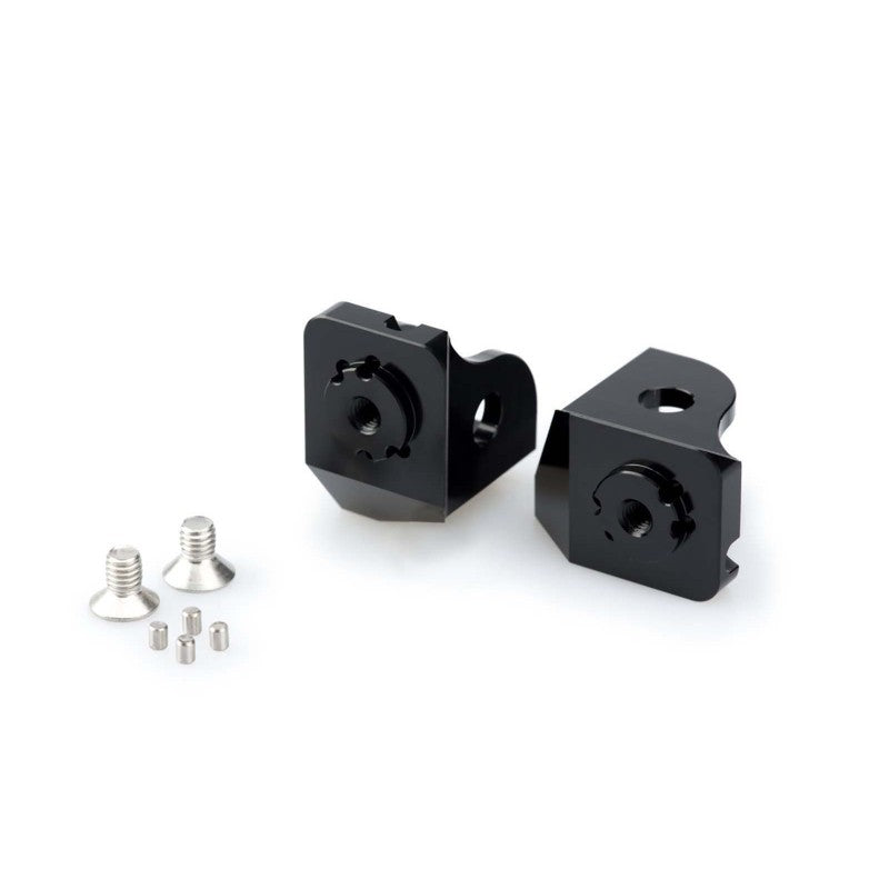 PUIG ADATTATORI POGG. REGOLABILI CONDUCENTE BMW R1200GS/EXCLUSIVE 17-18 NERO