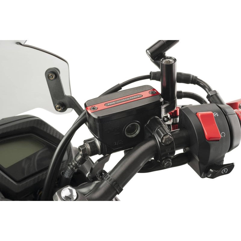 PUIG TAPPO SERBATOIO ANTERIORE PER FLUIDO FRIZIONE HONDA CMX1100 REBEL 21-24 ROSSO