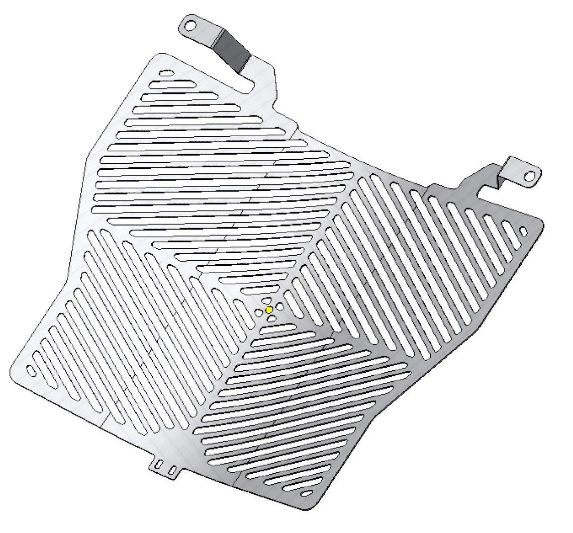 Retina protezione radiatore acciaio inossidabile, BMW S1000XR '15-'19