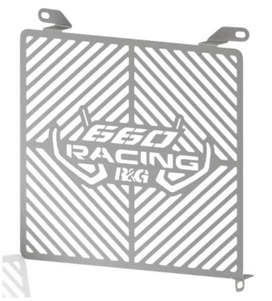 Retina protezione radiatore c/logo, acciaio inox - Aprilia RS660 '21- / 660 Tuono '21-