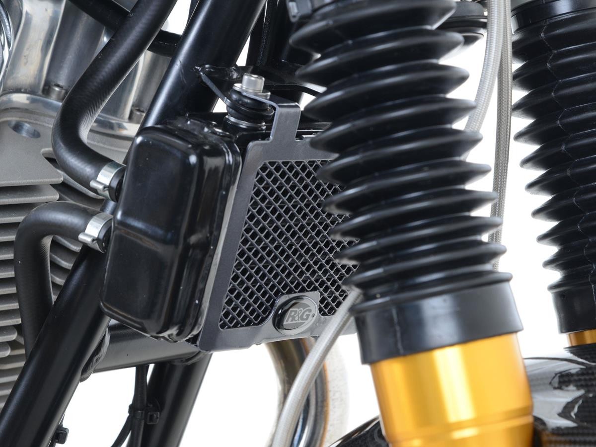 retina protezione radiatore olio, Norton Commando 961 Sport '15- (colore titanio)