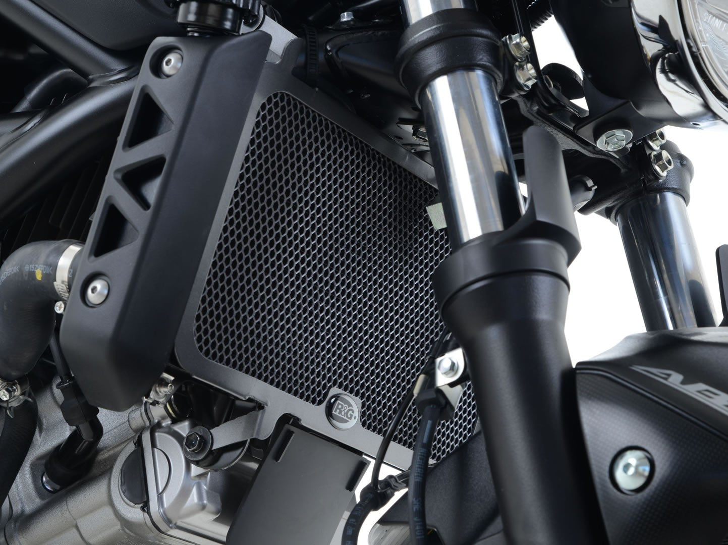 retina protezione radiatore - SUZUKI SV650 '16- / SV650X '18- (colore titanio)