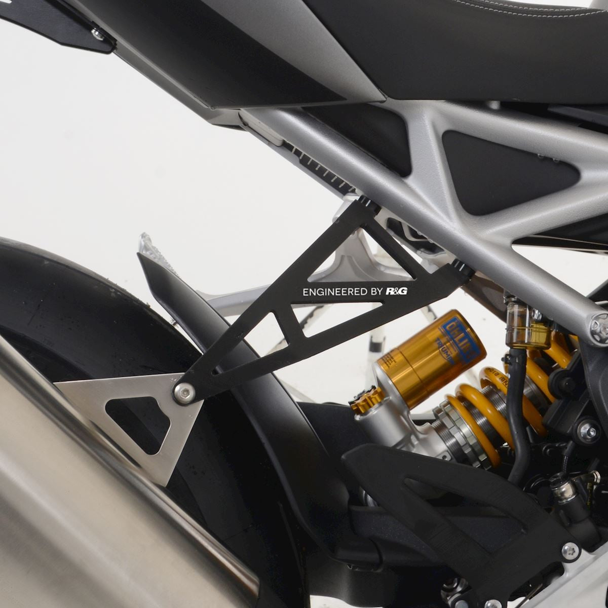 Staffa supporto scarito + piastra fori pedane posteriori Triumph Speed Triple 1200 RS '21- / Speed Triple 1200RR '22-