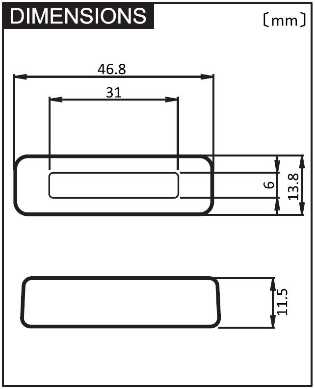 Strumento compatto indicatori led mod.BETA, allum.CNC, cromato