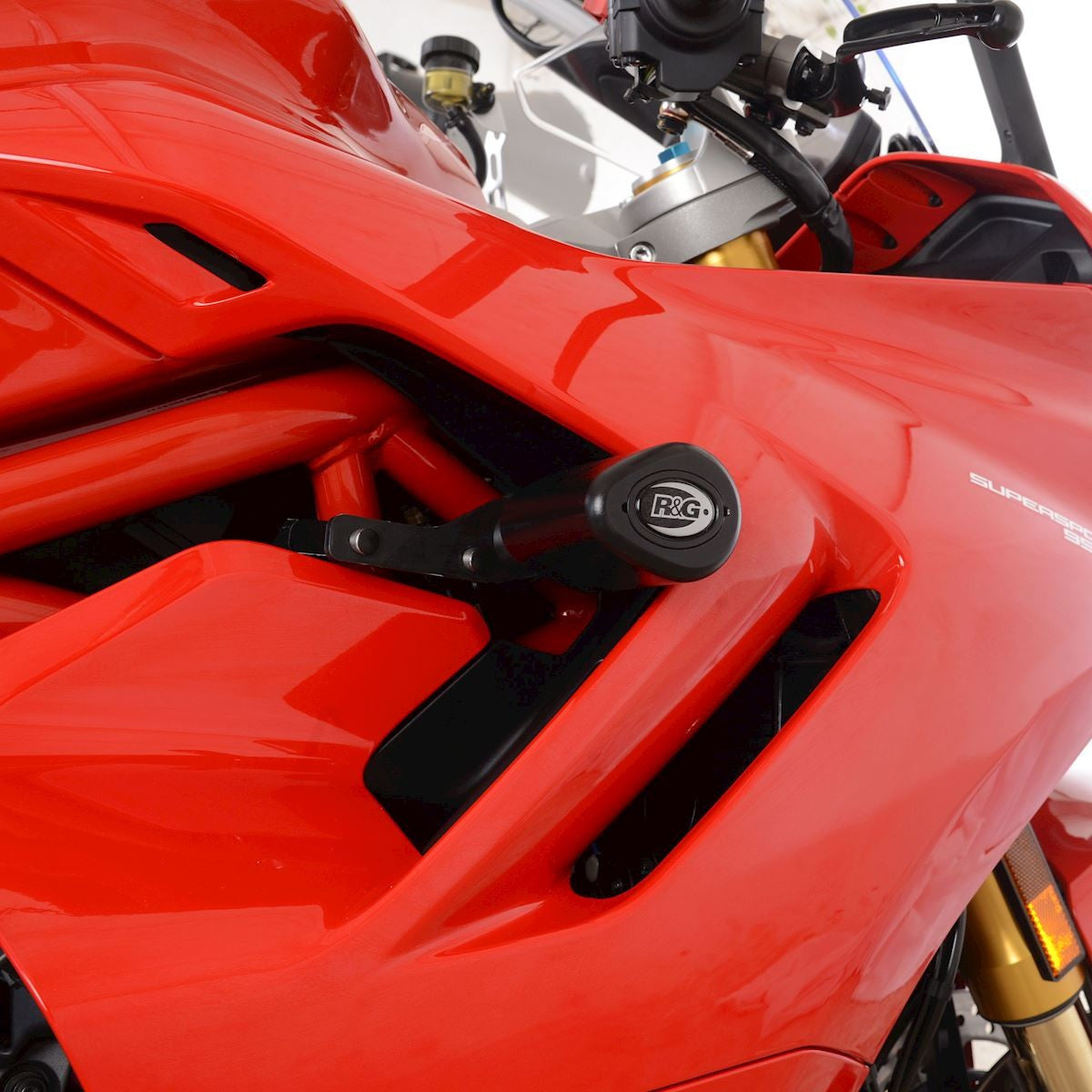 Tamponi / protezioni telaio tipo Aero, Ducati 950 Supersport (S) '21-