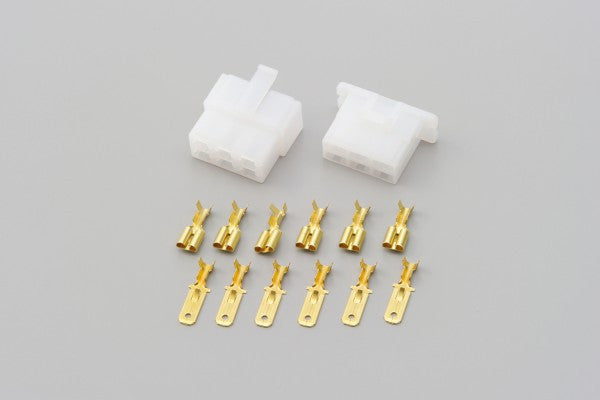 conettore, locking type 6pin, 250-TYPE