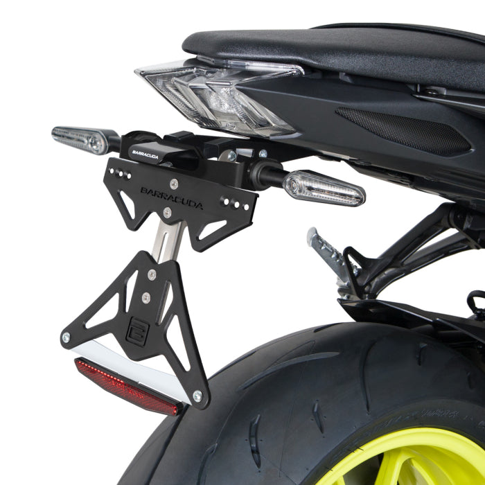 PORTATARGA SPECIFICO PER FRECCE LED ORIGINALI - barracuda Motorbike Yamaha MT-09 MT-09 17-20