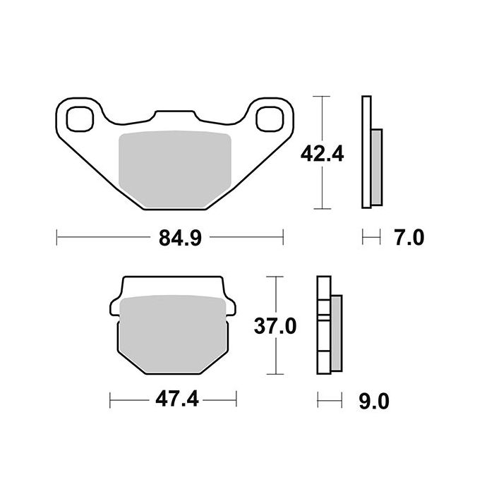KIT TAGLIANDO + PASTIGLIE ANT + PASTIGLIE POST APRILIA SX 2018-2019