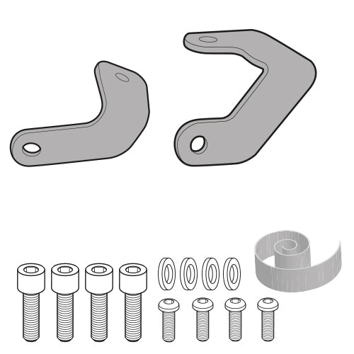 KIT INSTALLAZIONE PORTAPACCHI HONDA NC700X/NC750X/NC750X DCT 2012->2015