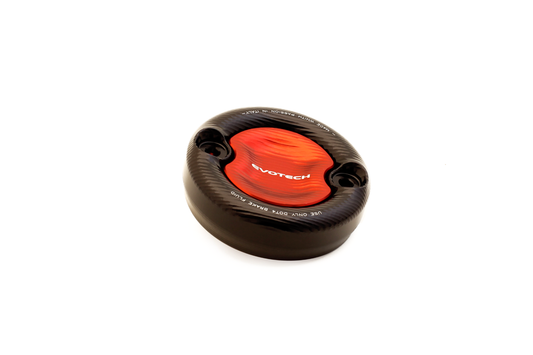 COVER POMPA FRENO NERO DUCATI, EVOTECH
