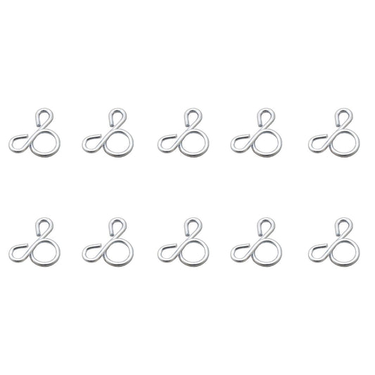 fascette stringitubo a molla 6mm, 10pz/set
