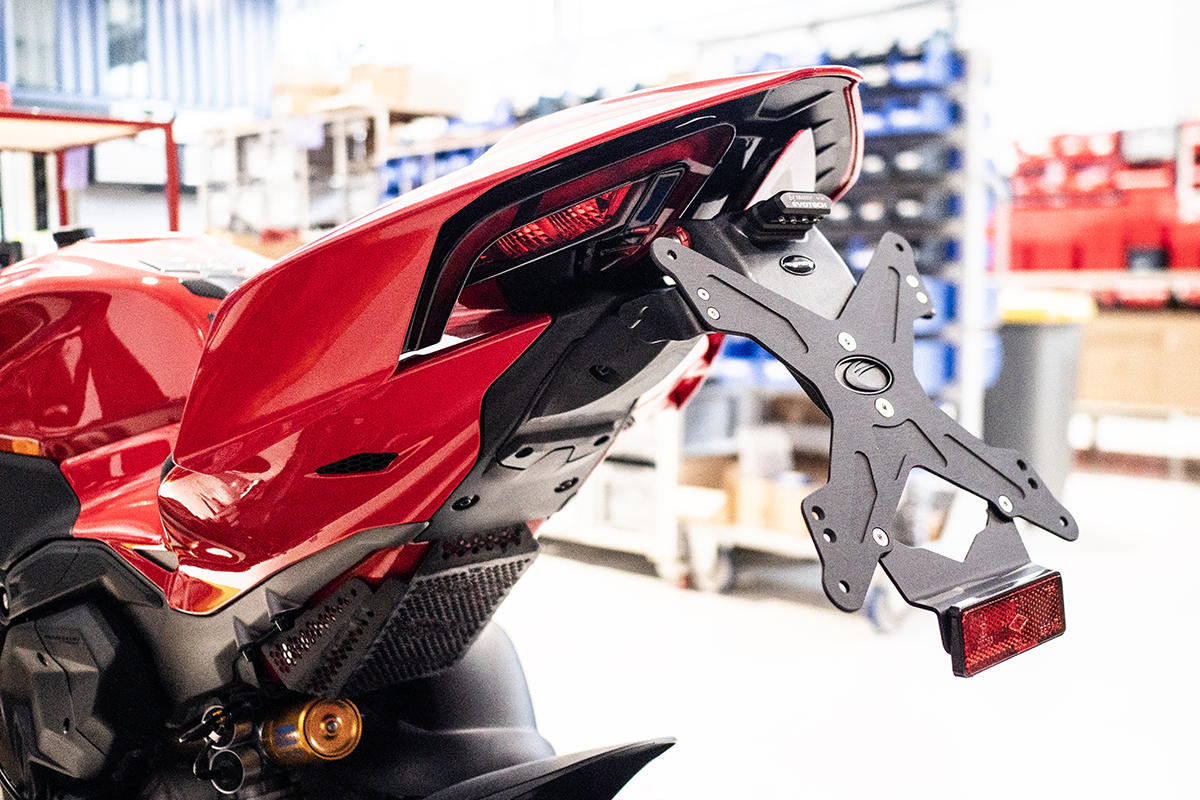 Portatarga Evotech regolabile Ducati Panigale V4/ S '25