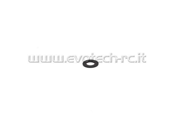 Rondella Teflon mini 4mm per sganci rapidi carena-