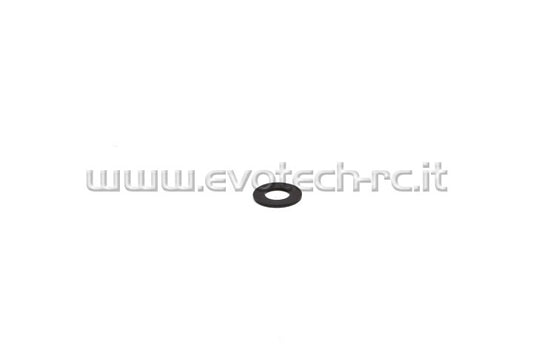 Rondella Teflon mini 4mm per sganci rapidi carena-