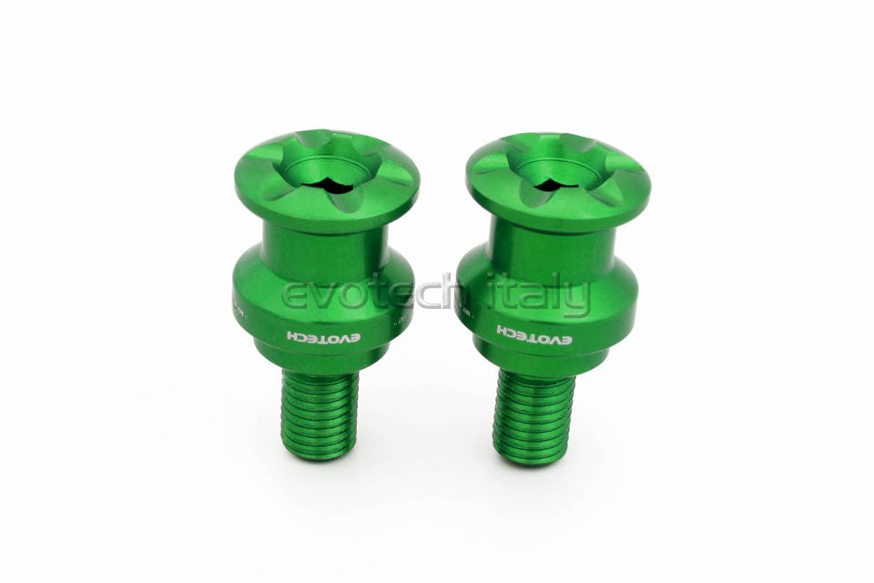 Nottolini per supporto cavalletto posteriore modello M10D (VERDE) EVOTECH