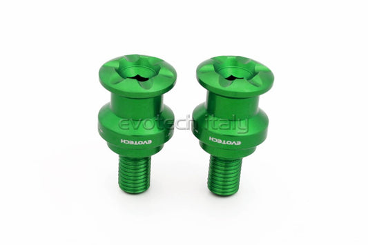 Nottolini per supporto cavalletto posteriore modello M10D (VERDE) EVOTECH