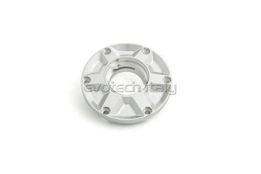 TAPPO BENZ. SGANCIO RAPIDO APRILIA,BENELLI,MV,TRIUMPH silver