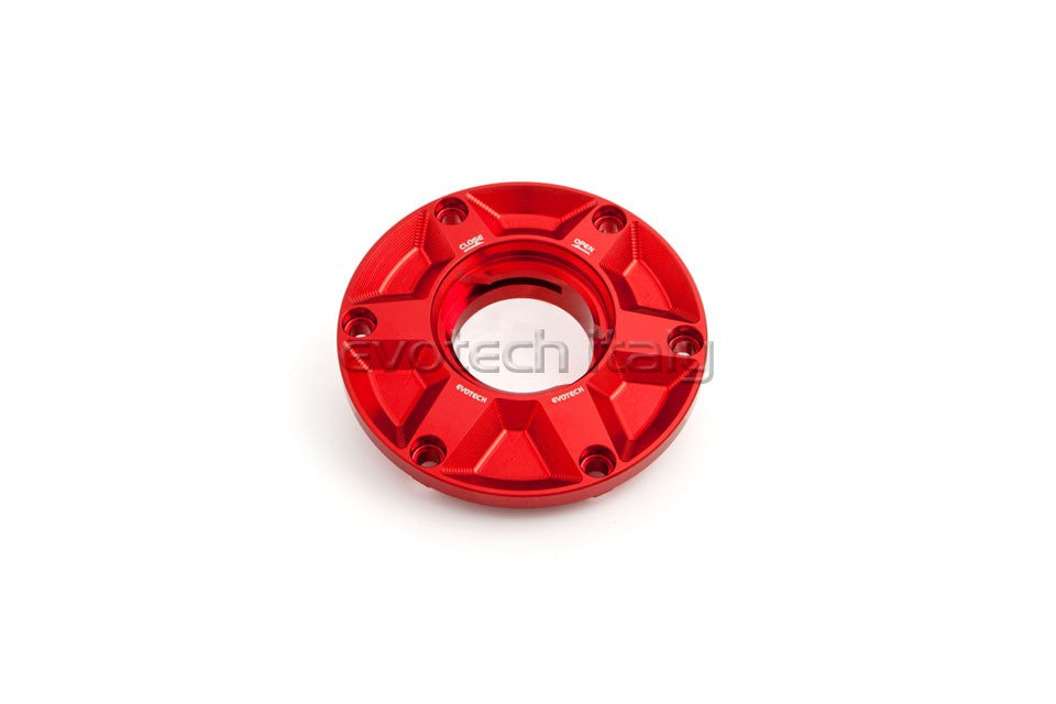 TAPPO BENZ. SGANCIO RAPIDO APRILIA,BENELLI,MV,TRIUMPH Cherry red