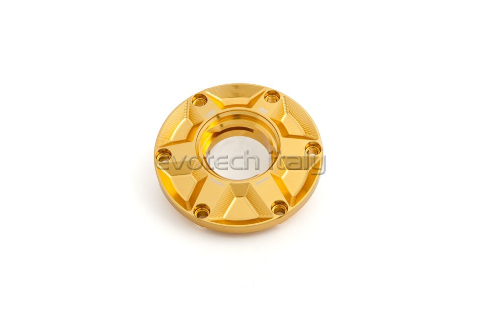 TAPPO BENZ. SGANCIO RAPIDO  APRILIA,BENELLI,MV,TRIUMPH Racing Gold