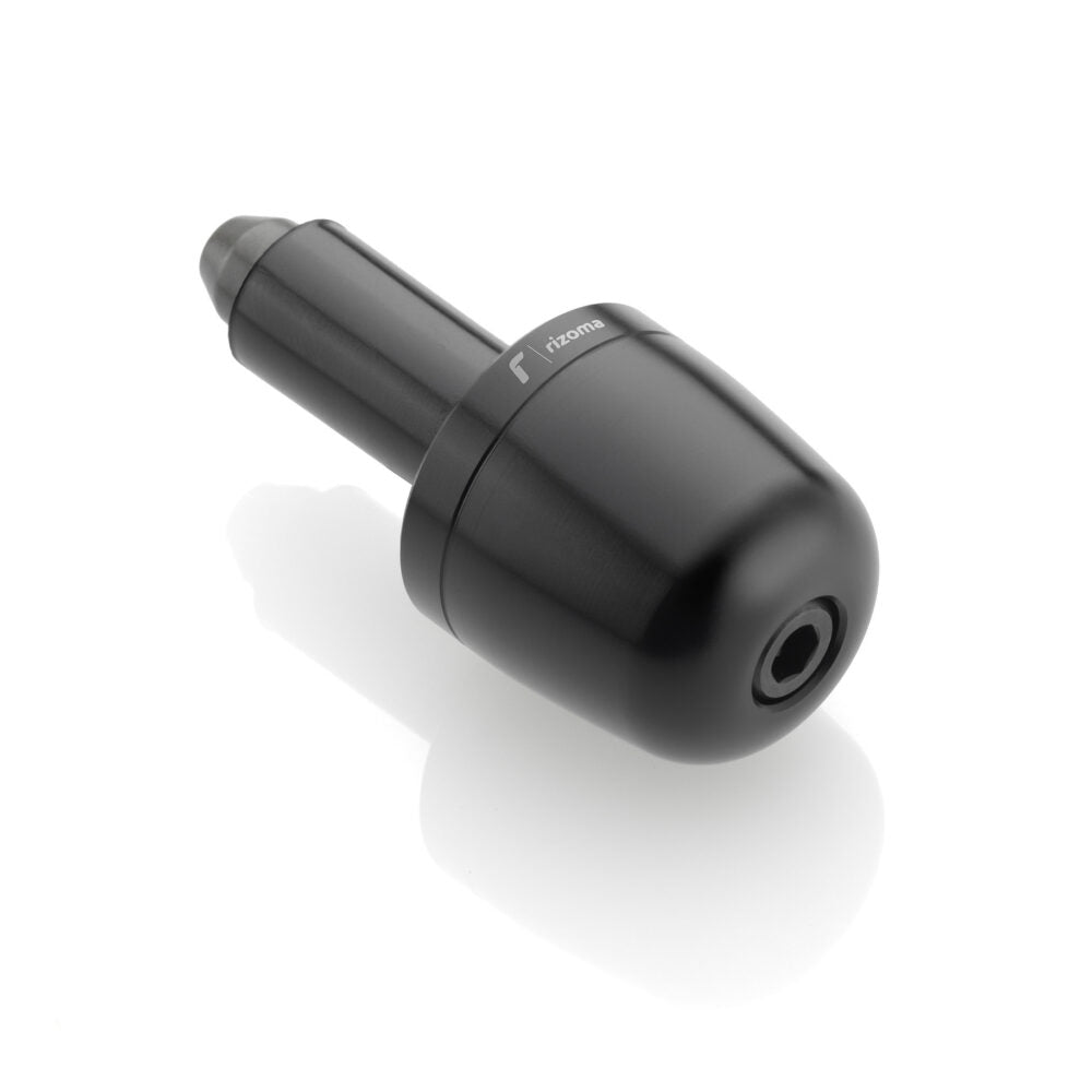 BAR END SINGOLO RIZOMA NERO