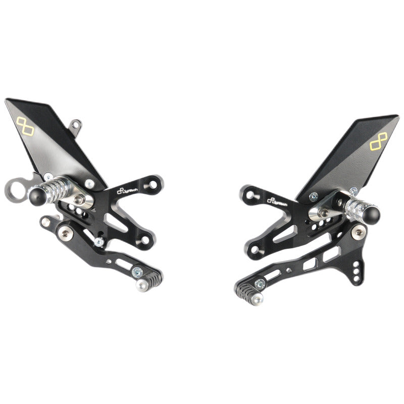 Aprilia RSV4 2010 Pedane Regolabili Con Poggia Piedi Fissi
