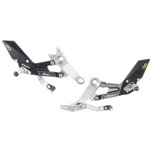 Aprilia RS 660 2020 Pedane Regolabili con Poggiapiedi Snodati