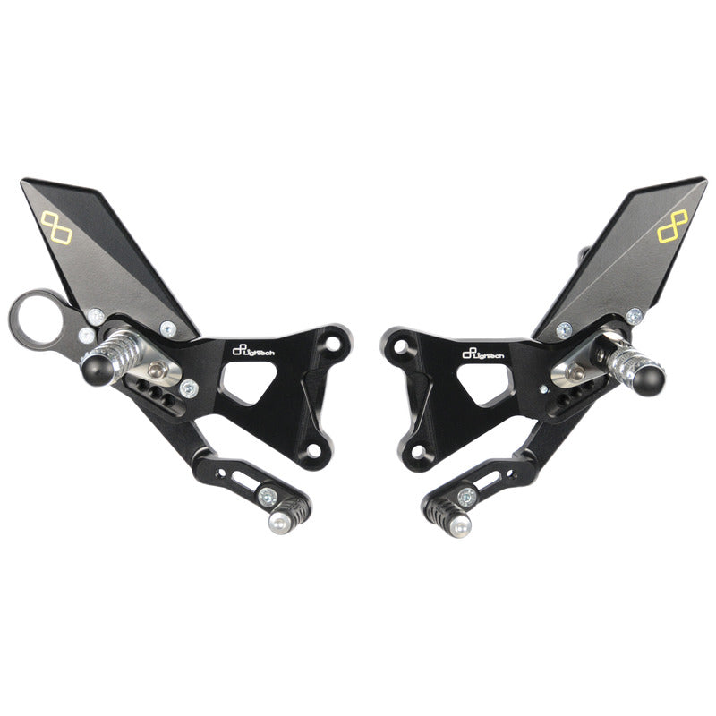 Bmw HP4 2015 Pedane Regolabili Con Poggiapiedi Snodati