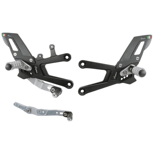 Honda CBR1000RR-R SP 2024 Pedane Regolabili con Poggia piedi Fissi
