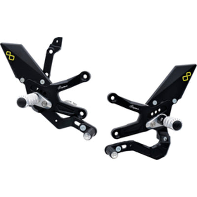 Kawasaki ZX10 R 2024 Pedane Regolabili Con Poggiapiedi Snodati,  Cambio Standard