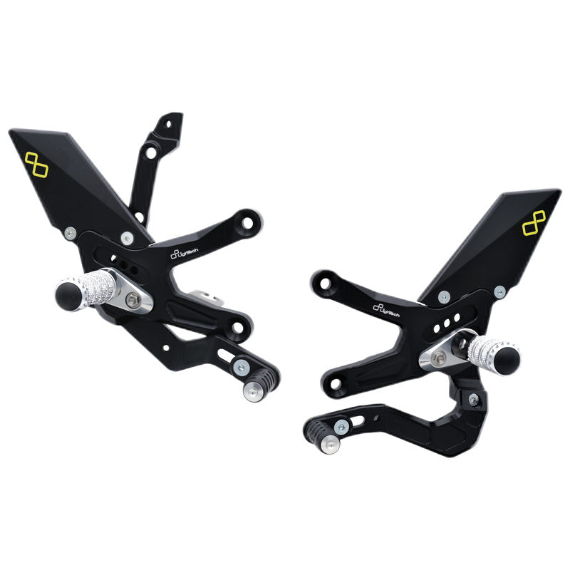 Kawasaki ZX10 R 2024 Pedane Regolabili Con Poggia Piedi Fissi, Cambio Rovesciato