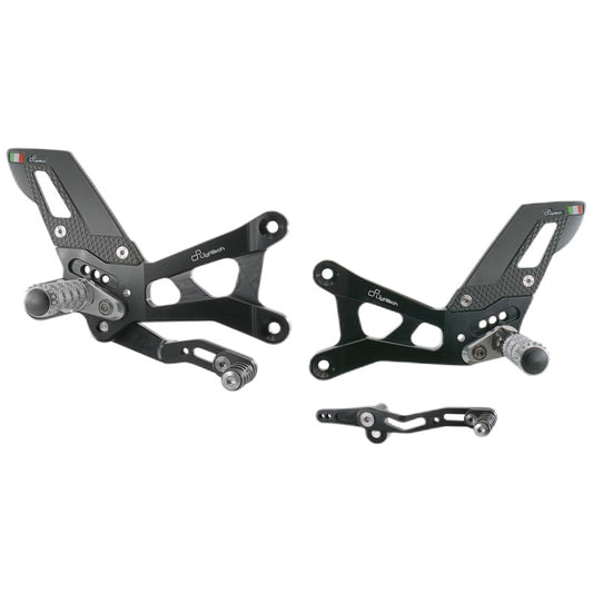 Yamaha R6 2020 Pedane Regolabili Con Poggia Piedi Fissi