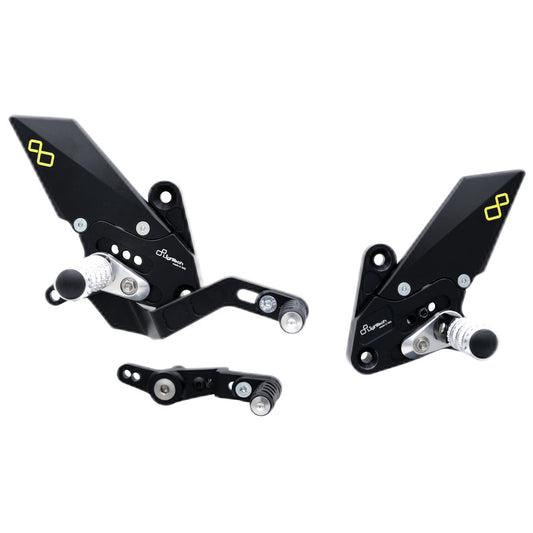 Yamaha MT-09 SP 2021 Pedane Regolabili Con Poggia Piedi Fissi