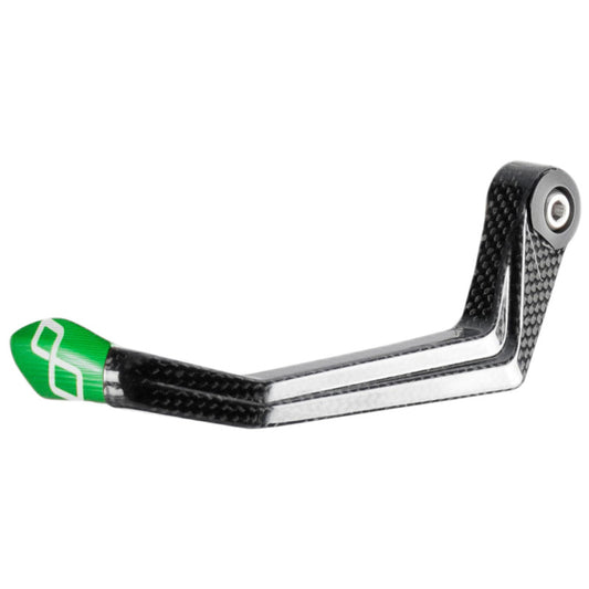 Kawasaki ER-6n 2013 Protezione Leva Frizione in Carbonio/ Terminale Colorato - Interasse 132 mm