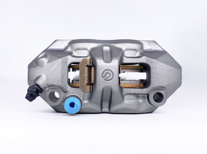 KIT PINZE FRENO M4 MONOBLOCCO BREMBO RACING 108MM + SET PASTIGLIE