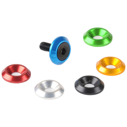 Kawasaki ER-6n-F 2014 Kit Viti Ergal Nere M8x25 E Rondelle Anodizzate