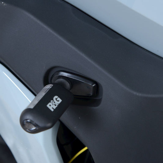 Adattatori per minifrecce anteriori per S1000XR '20-, uso con minifrecce (minifrecce non incluse)