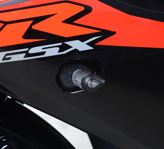 Adattatori per minifrecce anteriori per Suzuki GSX-R 125 - uso con minifrecce (minifrecce non incluse)