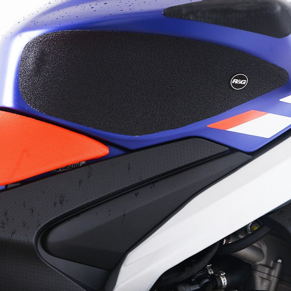 Kit 2pz.adesivi anti-scivolo serbatoioAprilia RS660 '21-, 660 Tuono '21- - nero
