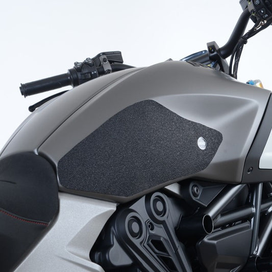 Kit 2pz.adesivi anti-scivolo serbatoio Ducati Diavel 1260(S) - trasparente