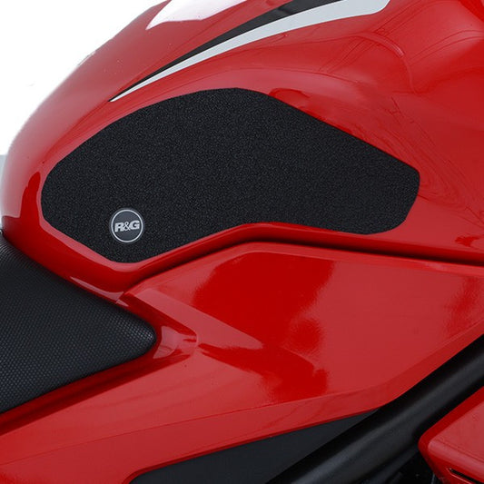 Kit 2pz.adesivi anti-scivolo serbatoio Honda CBR500R '19- / CB500F '19- - trasparente