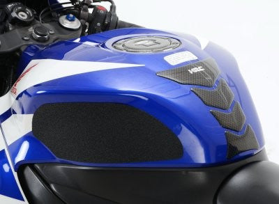 Kit 2pz.adesivi anti-scivolo serbatoio HONDA CBR600RR 07/12 - nero