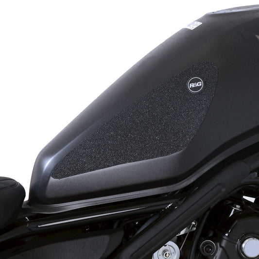 Kit 2pz.adesivi anti-scivolo serbatoio Honda CMX500 Rebel (S) '17- - trasparente