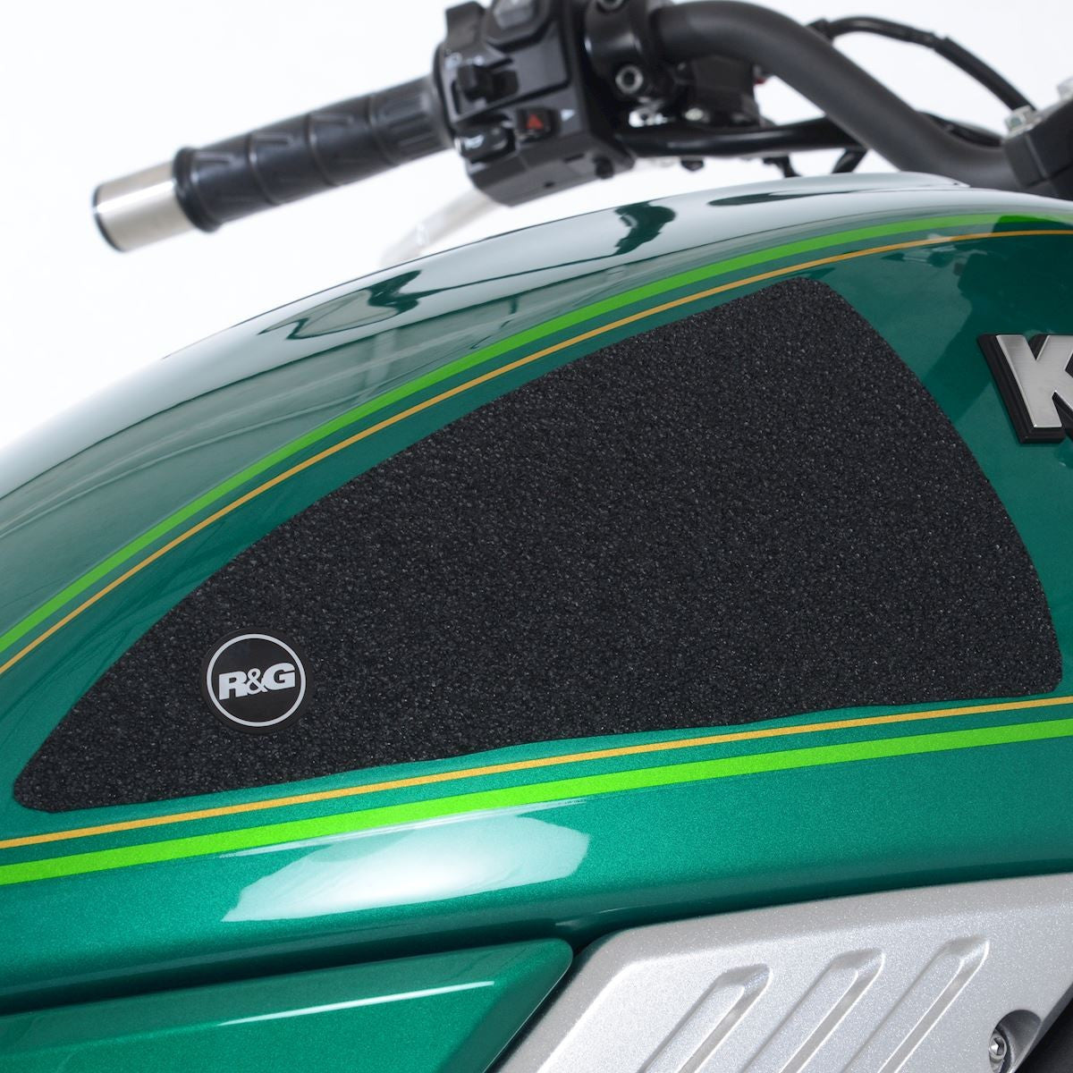 Kit 2pz.adesivi anti-scivolo serbatoio Kawasaki Z650RS '22- - trasparente