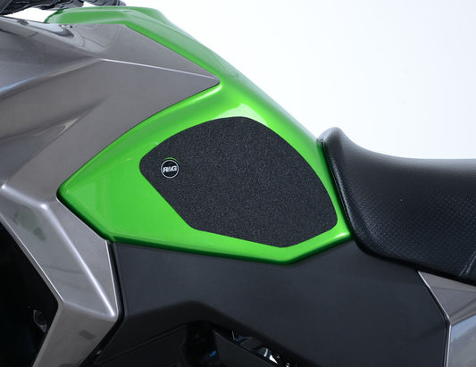 Kit 2pz.adesivi anti-scivolo serbatoio KAWASAKI VERSYS X-250/300 - trasparente