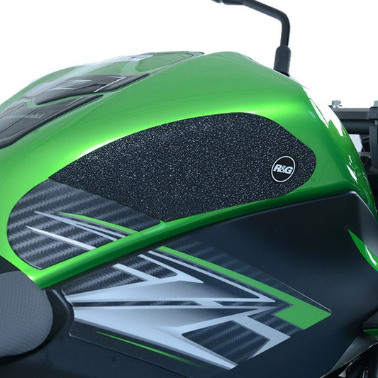 Kit 2pz.adesivi anti-scivolo serbatoio KAWASAKI Z125 '19-'20 - trasparente